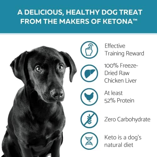 Ketona Chicken Liver Dog Treats and Daily Calming Chews Bundle, Delicious and Healthy Treat and Training Reward, Supplements Lubricate Joints and Promote Healthy Mobility