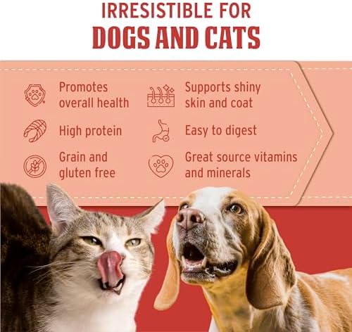 Nutri Bites Freeze Dried Salmon Dog & Cat Treats, Single Ingredient, Single
