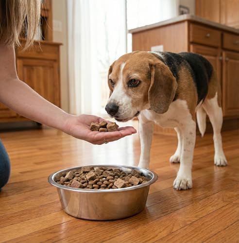 Fieldcrest Farms Freeze-Dried Chicken Liver Dog Food Topper or Treat, 100% Single Ingredient Chicken Liver, High-Protein, Raw & Grain-Free, 12 oz