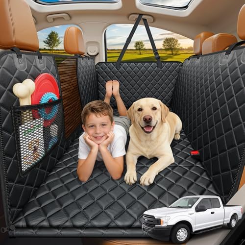 URPOWER Large Hard Bottom Dog Seat Cover - Extended Cab Trucks