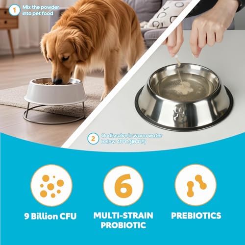 Dog Probiotic Supplement for Digestive Gut Support