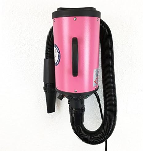 Flying Pig Grooming Flying One Wall Mount Grooming Dryer Kit (Pink)