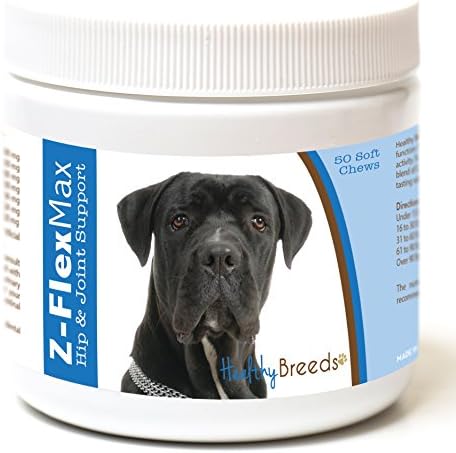 Healthy Breeds Cane Corso Z-Flex Max Hip and Joint Soft Chews 50 Count
