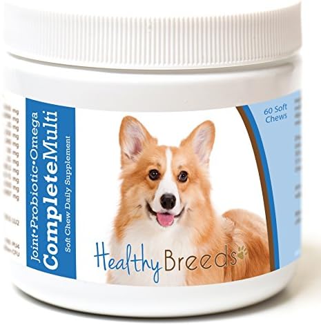 Healthy Breeds Pembroke Welsh Corgi All In One Multivitamin Soft Chew 60 Count