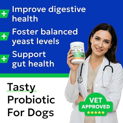 BARK&SPARK Dog Probiotics - Digestive Health Supplement Chews