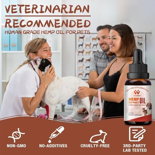 Неmp Oil for Dogs and Cats, 2-Pack