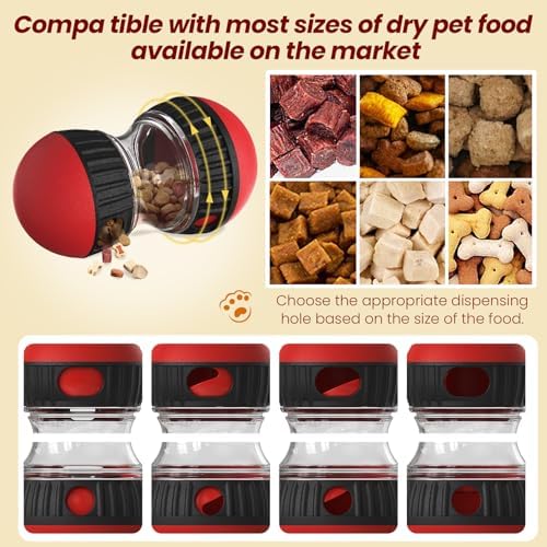 Dog Puzzle Toy, Interactive Dog Toys - Slow Feeder Puzzle Toy | Treat Ball Dispenser, Keep Them Busy