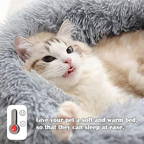 Calming Dog & Cat Donut Bed, 23.6"