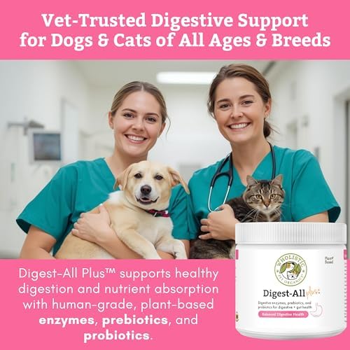 Probiotics for Dogs and Cats for Gut & Digestive Health, 2 Oz, 57 Scoops