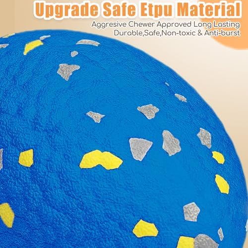Moonorange Indestructible Rugby Ball, Floating, 4.72in, Blue