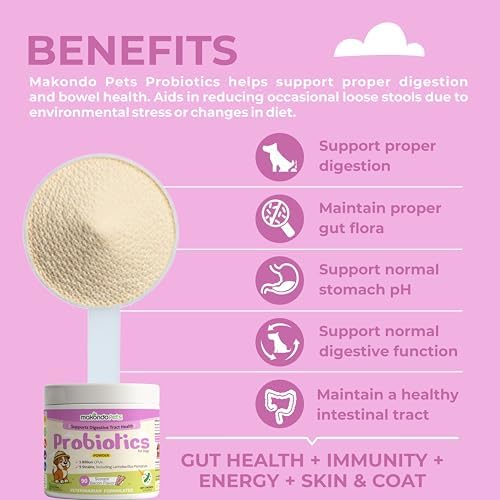 Puppy Probiotics and Dog Gut Health Powder - Immune System Supplement