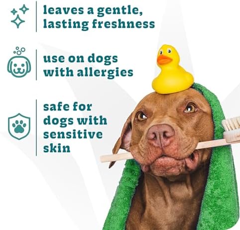 Espree Hypoallergenic Dog Shampoo & Conditioner, Tearless Formula with Aloe Vera, Sulfate-Free, Paraben-Free, Harsh Chemical and Dye-Free, Safe for Sensitive Skin, 20oz (Pack of 2)