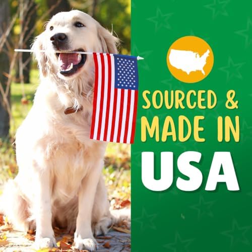 Lucky Premium Treats Lucky Chips Chicken & Sweet Potato Jerky Dog Treats - Single Ingredient Jerky Made in The USA - 3 oz. Bag