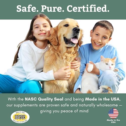 Organic Dog Vitamins, 1 Lb, 45 Scoops | Daily Dog Multivitamin with Prebiotics, Probiotics for Immune Support, Skin Coat, Digestion, & Joint Health - Canine Complete