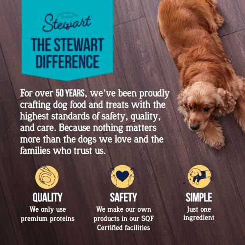 Stewart Freeze Dried Dog Treats, 100% Chicken Breast, 3 oz Tub