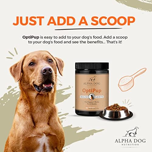OptiPup All-in-1 Puppy Multivitamin by Alpha Dog Nutrition