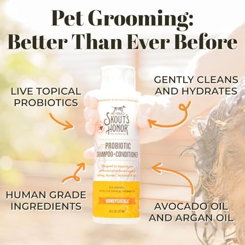 SKOUT'S HONOR Probiotic Grooming Essentials Bundle - Honeysuckle