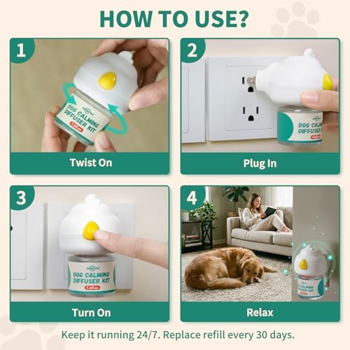 60-Day Dog Calming Diffuser with Pheromones