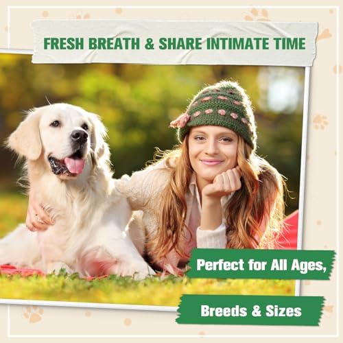 No Poo Chews - Coprophagia Deterrent for Dogs, No Poop Eating Deterrent for Dogs, Stopping Dog from Eating Poop Supplement with Probiotics & Digestive Enzymes, Duck Flavor