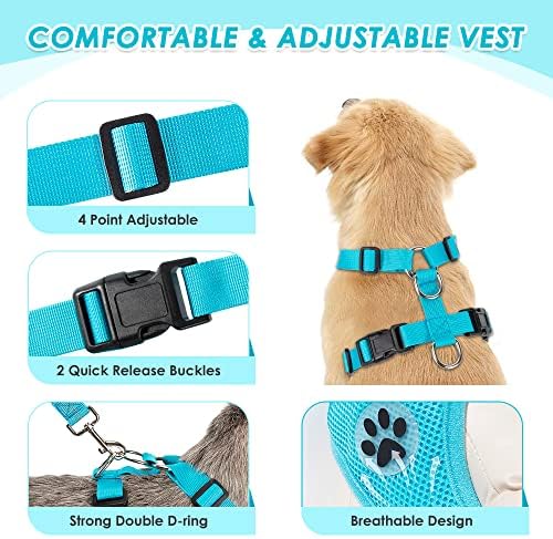 SlowTon Dog Car Seat Belt Harness - LBL, XS