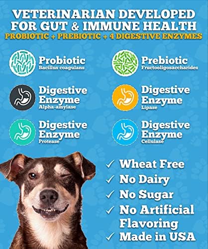 Well Loved Probiotics for Dogs & Well Loved Dog Allergy Chews Bundle, Vet Developed, Made in USA