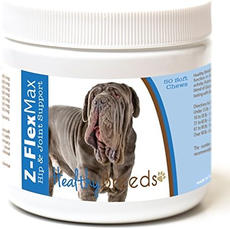Healthy Breeds Neapolitan Mastiff Z-Flex Max Hip and Joint Soft Chews 50 Count
