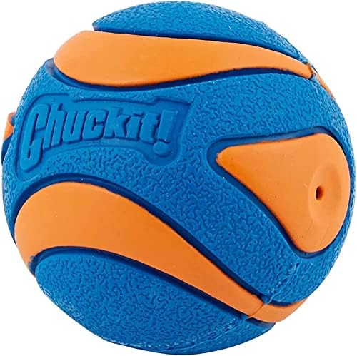 Chuckit Ultra Squeaker Ball Dog Toy Large (3" Diameter) (4 Pack)