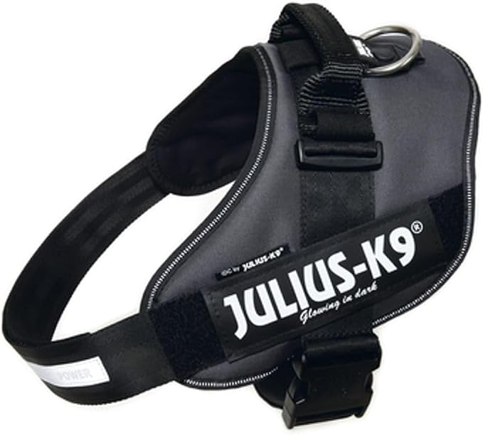 Julius-K9, 16IDC-ANT-3, IDC Powerharness, Dog Harness, Size: 3, Anthracite