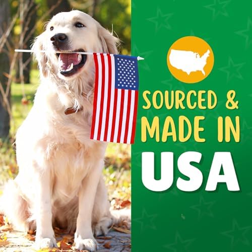 Lucky Premium Treats Lucky Chips Chicken Jerky Dog Treats - Made in USA, All Natural Chicken Jerky, Grain-Free, High Protein, Single Ingredient Dog Treats - 3 oz Bag