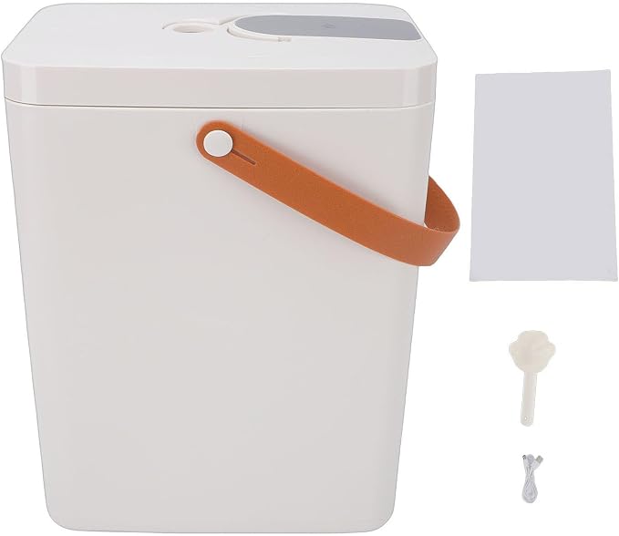 TARSHYRY Airtight Pet Food Storage Bin with Scale Sealing Function Large Capacity Cat Dog, Large