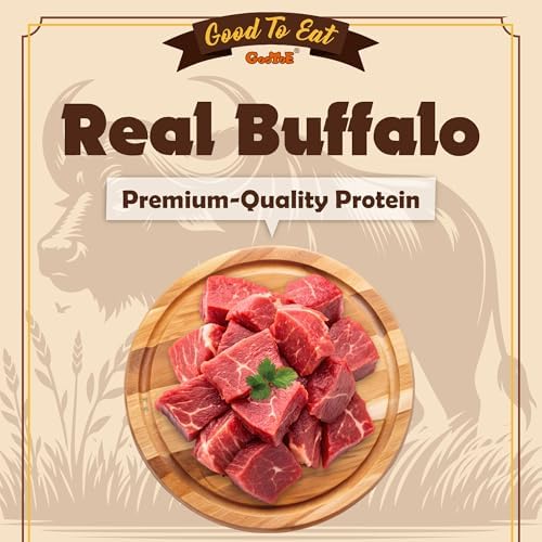 Gootoe Natural Buffalo Dog Treats, Stick (Large), 1.5 lb
