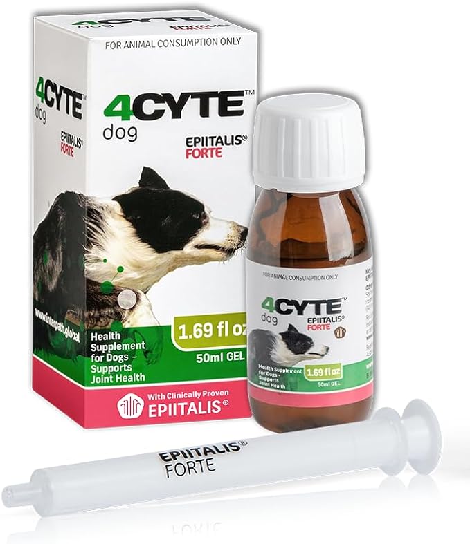 4CYTE Epiitalis Forte Dog Joint Supplement Gel – Mobility, Flexibility & Cartilage Support