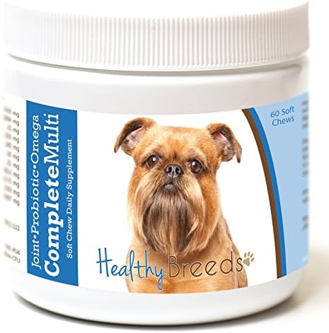 Healthy Breeds Brussels Griffon All In One Multivitamin Soft Chew 60 Count