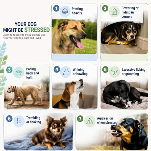Calming Chews for Dogs with Melatonin Dog Anxiety Chews Supplements for Dog Thunder Barking, 180 Chews