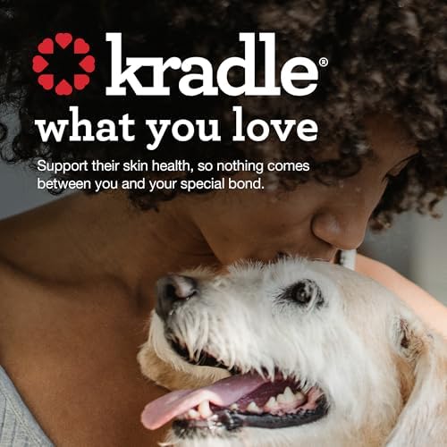 Kradle Skin Recovery Chews for Dogs, Itchy Skin and Allergy Support, 150 ct