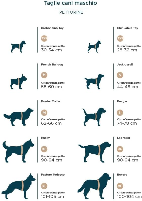 MyFamily Made in Italy Polyester Dog Bib, Your Dog's Master Data Always with You, Smartphone Connection with NFC Technology, Model K, memopet Collection