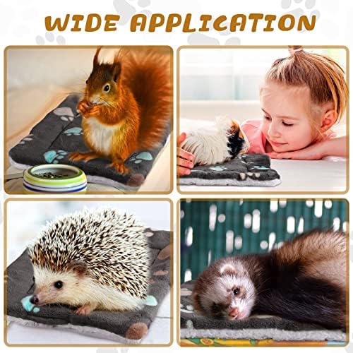 Tuanse 4 Pack Soft Pet Bed Mat Small Dog Crate Fleece