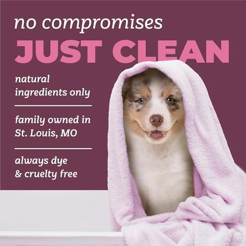 TropiClean Pure Tearless Puppy Shampoo, Raindrop Kisses Scent, 22oz