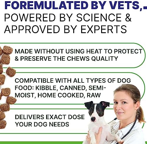 Advanced Dog Calming Chews, Melatonin, Valerian