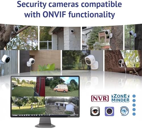 Hugolog 3K 5MP Outdoor Indoor Security Cameras for Home Security, Home Camera with Starlight Color Night Vision,Built-in Spotlight,Motion Detection,2-Way Talk,US Cloud & Local Storage,Works with Alexa