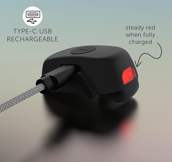 TUG Oval 360° Tangle-Free Retractable Dog Leash | Flashlight Included | Integrated Waste Bag Dispenser Pocket (Small, Black)