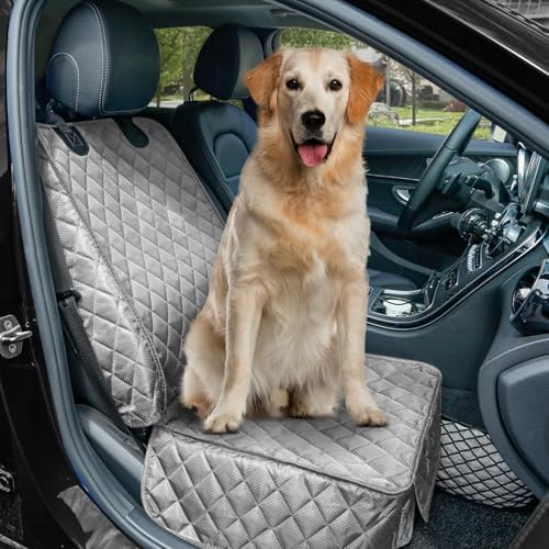 PETICON Waterproof Front Seat Car Cover - Full Protection