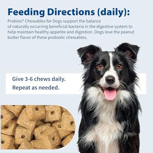 Probios Digestive Support Dog Chewables, 1 lb, 2-Pack