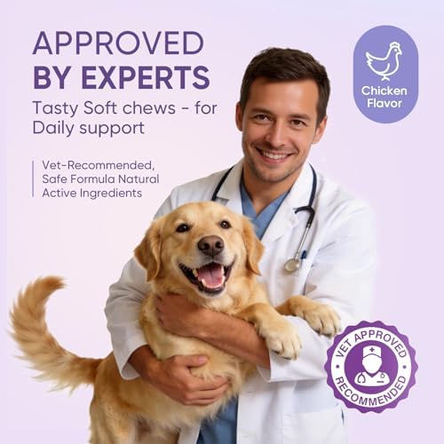 Calming Chews for Dogs 90pc-Dog Calming Chews Anxiety Relief with Melatonin, 90-Pack