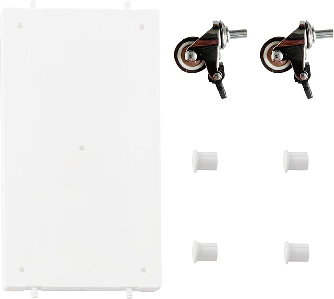 Bottom Panels with 2 Swivel Casters Wheels Designed Exclusively for This Dog Playpen (Buy Multiple for Full Mobility)