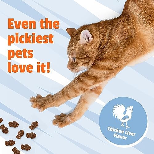Pet Naturals Calming Chews for Cats, 30 Chews & BusyButter Easy Squeeze Calming Peanut Butter for Dogs, 6 Pouches