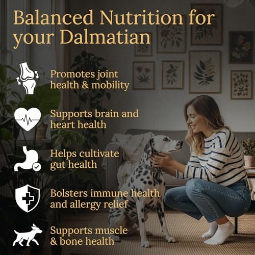 Dalmatian Multivitamins, 90 Count, Made in the USA with Real Bacon