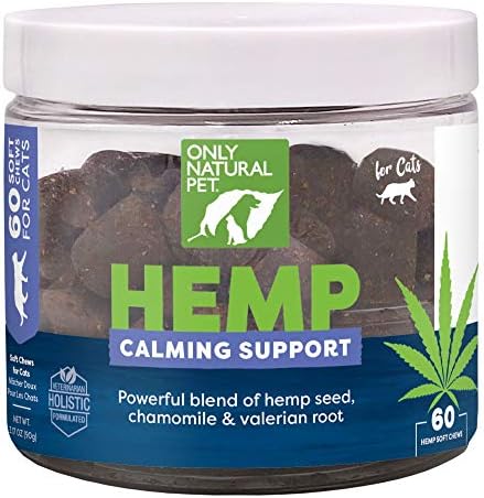 Only Natural Pet Calming Hemp Soft Chews, 60-Pack, 60 Count