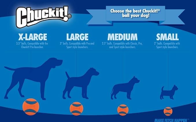 Chuckit! Max Glow Ball (2 pack)