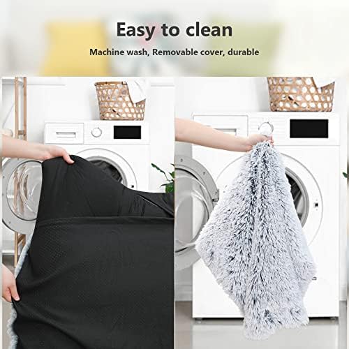 XXL Dog Bed Washable, Waterproof Large Crate Pad 48", Jumbo Plush Pet Mats